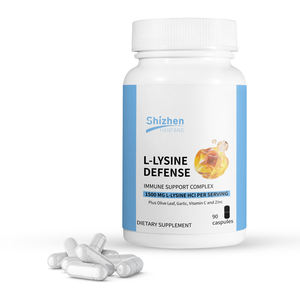 Integratore per il Supporto Immunitario OEM ODM L-Lisina Miscela Sinergica di L-Lisina Foglie d'Olivo Aglio Vitamina <span class=keywords><strong>C</strong></span> e Zinco - Product Image 5