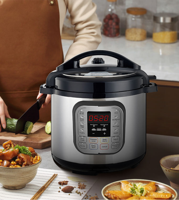 Electric German Stainless Steel 5L/6L Programmable Smart Pressure ...