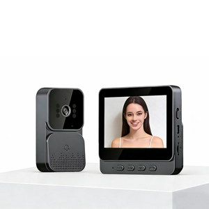 Videoportero Inteligente Inalámbrico con Pantalla IPS de 4.3 Pulgadas, Visión Nocturna Infrarroja, Grabación Automática y Audio Bidireccional, Gran Venta - Product Image 1