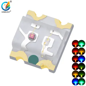 1000 pçs/saco czinelight 0603 bicolor smd 0603 amarelo/amarelo + verde azul duas cores 1615 led smd diodo emissor de luz