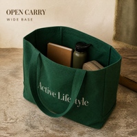 Sac fourre-tout en toile robuste imprimé, sac de courses réutilisable en coton avec poche avant pour femmes, pour les courses, la plage, les voyages, le marché