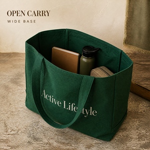 Sac fourre-tout en toile robuste imprimé, sac de courses réutilisable en coton avec poche avant pour femmes, pour les courses, la plage, les voyages, le marché - Product Image 4