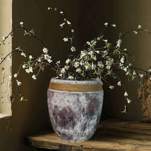 Maceta de Terracota Decorativa Vintage Europea Popular para Decoración del Hogar, Sala de Estar, Decoración de Bodas, para Flores - Product Image 3