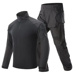 Gen3青蛙套装优质服装廉价黑色迷彩多色涤棉战术制服衬衫裤