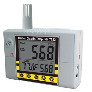 Monitor de Calidad del Aire TTLTES, Medidor de Análisis de Gases CO2 para Interiores con Temperatura y 0~9999 Ppm, con Relé - Product Image 2