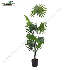 Nature Garden Wholesale Palm Plant Living Room House Decor Artificial Tree for Indoor