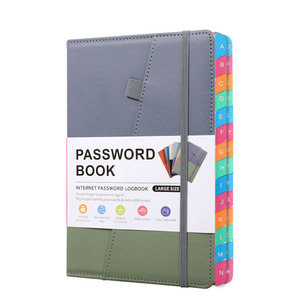 Carnet <span class=keywords><strong>de</strong></span> notes A5 en cuir PU avec onglets alphabétiques, organiseur d'adresses et <span class=keywords><strong>de</strong></span> numéros <span class=keywords><strong>de</strong></span> téléphone, idéal pour les cadeaux (vente en gros) - Product Image 6