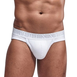 Cintura personalizzata <span class=keywords><strong>mutande</strong></span> da <span class=keywords><strong>uomo</strong></span> <span class=keywords><strong>bianche</strong></span> bauli da <span class=keywords><strong>uomo</strong></span> in cotone slip da <span class=keywords><strong>uomo</strong></span> biancheria intima Sexy breve - Product Image 5