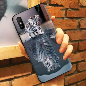 Funda protectora con diseño de mariposa para Xiaomi <span class=keywords><strong>Redmi</strong></span> 9A, cubierta trasera de playa con diseño de mariposa y Panda - Product Image 3