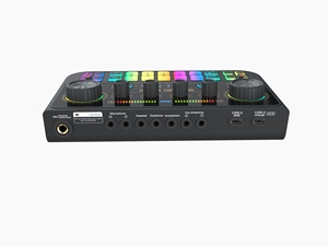 Huayi Voice X1 Sound Crad puede <span class=keywords><strong>cambiar</strong></span> la <span class=keywords><strong>voz</strong></span> con reverberación para Youtube Podcast Live Streaming - Product Image 2