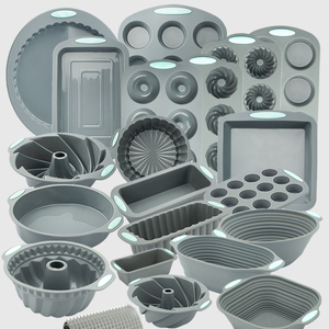 Moule à gâteau en silicone lavable résistant aux hautes températures, antiadhésif, pour pâtisserie profonde, idéal pour les fêtes de famille - Product Image 1