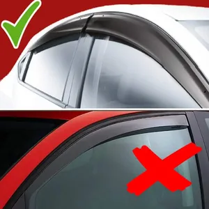 High Qualiuty Car Side <b>Window</b> Deflector Visor <b>Vent</b> for Ford Focus 2 MK2 Hatchback Sedan 2005-2011 Awnings Shelters Protector - Product Image 2