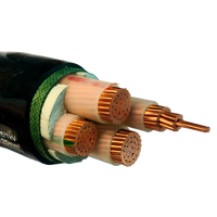 Cable de Baja Tensión XLPE, Cable de Alimentación con Conductor de Cobre, Venta Directa de Fábrica