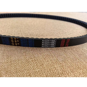 Courroie trapézoïdale crantée en caoutchouc haute résistance et résistante à <span class=keywords><strong>l</strong></span>'usure, conception à bords bruts personnalisée - Product Image 1