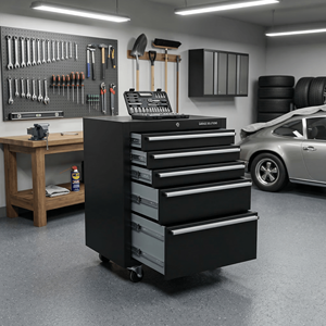 Nouvelle conception d'armoire à outils en acier inoxydable antirouille, durable et robuste, armoire de rangement à outils roulante de haute qualité de 24 pouces pour <span class=keywords><strong>garage</strong></span> - Product Image 2