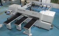 Sierra de Panel Horizontal CNC Automática de Alta Eficiencia, Alta Precisión 0.1mm, 16.5kW, 380V, 2300MM, Cuchilla de 400mm, Máquina para Madera, MDF y ACP