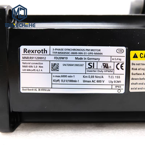 Rexroth MSK050C-0600-NN-S1-UP0-NNNN Servo Motor R911299912 IndraDyn S Synchronous Motor Keyed Shaft - Product Image 1
