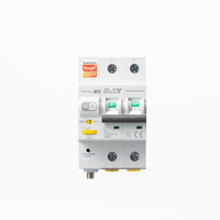 Interruptor de Circuito en Miniatura Inteligente EAST Tuya MCB, Tipo AC, Control Remoto Smart Life, Temporizador, 2P 63A YSM7W 2P Wifi