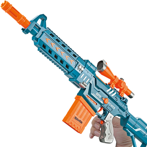 Nouveau pistolet souple électrique <span class=keywords><strong>de</strong></span> haute qualité <span class=keywords><strong>balle</strong></span> <span class=keywords><strong>Sniper</strong></span> fusil pistolet fléchette Blaster Long Shoot balles molles pistolet à <span class=keywords><strong>balle</strong></span> molle pour garçon jouets cadeau - Product Image 2
