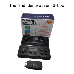 U-box không dây USB Stick Trò chơi giao diện điều khiển HD TV OUT Dual Gamepad với tiết kiệm quá trình trò chơi add-on trò chơi tính năng hỗ trợ FC định dạng - Product Image 2