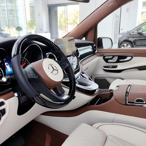 Conversion intérieure arrière de <span class=keywords><strong>luxe</strong></span> pour <span class=keywords><strong>Mercedes</strong></span> V260 VIP <span class=keywords><strong>Van</strong></span> Dingkong, sièges capitaine en cuir sur mesure, éclairage d'ambiance, plafond étoilé. - Product Image 6