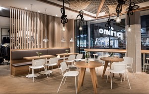 Contenedor prefabricado de diseño moderno para restaurantes de comida rápida, cafeterías, bares, tiendas de conveniencia, tienda emergente, quiosco, estantes de exhibición - Product Image 3