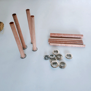 Mèche à double grille en métal à base ronde 04 d'épaisseur tube creux mèche à bougie en <span class=keywords><strong>bois</strong></span> avec support d'appoint crépitant - Product Image 6