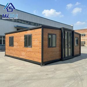 Yalıtımlı Prefabrik Modüler 20Ft 40Ft Konteyner Genişletilebilir Ev Prefabrik Dış Mekan Ev 2 4 5 Yatak Odalı Taşınabilir Ev - Product Image 1