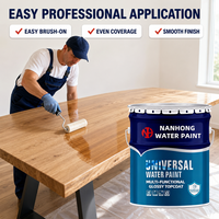 Revêtement liquide polyuréthane haute performance anti-UV, anti-décoloration, résistant à l'usure, protecteur pour meubles, bateaux, murs, application au pinceau