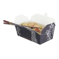 Máquina Automática de Alta Velocidad para Fabricar Cajas de Papel de Doble Carril, 400 Piezas/min, con Motor de Rodamiento y Engranaje para Contenedores de Comida para Llevar, Hamburguesas y Papas Fritas