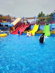 Bền Ngoài Trời Bơi Hồ Bơi Trượt Công Viên Nước Thiết Bị Trong Nhà Aqua Slide Công Viên Nước Giải Trí Slide - Product Image 3