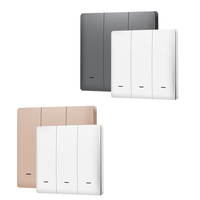Interrupteur mural intelligent Zigbee avec écran tactile pour la domotique, compatible avec Google Home, Alexa, application Smart Life, contrôle par minuterie, ignifuge