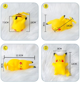 Cadeaux de vacances PVC dessin animé <span class=keywords><strong>Led</strong></span> bébé <span class=keywords><strong>lampe</strong></span> veilleuse <span class=keywords><strong>Pikachu</strong></span> veilleuse <span class=keywords><strong>lampe</strong></span> de chevet - Product Image 5