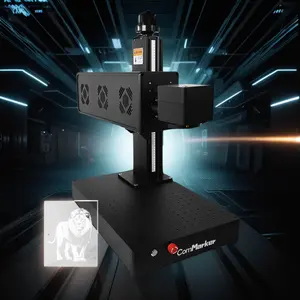 Commarker B3-CO2 gravür Sur Bois En seçeneği 3d Imprimante tarayıcı tüp De Verre Rf tüp makinesi lazer Graveur Avec C