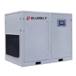 Lower maintenance costs high quality 100% oil-free food industry 15hp screw compressor oil less