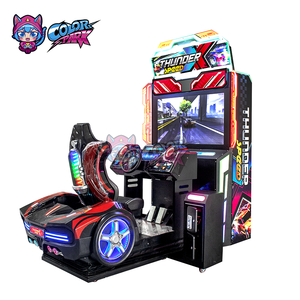 <span class=keywords><strong>Simulateur</strong></span> de <span class=keywords><strong>conduite</strong></span> de voiture de course d'arcade à un siège, à pièces, avec vibrations pour une expérience réaliste, très vendu dans les parcs colorés - Product Image 5