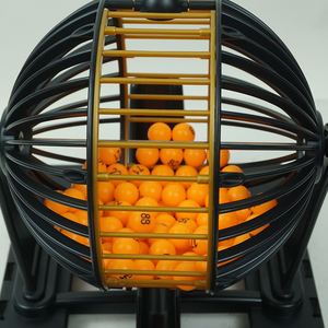 モール活動シェーカーミニビンゴマシン家族飲みゲーム子供用パズルゲームビンゴマーカーカードアクセサリー - Product Image 5