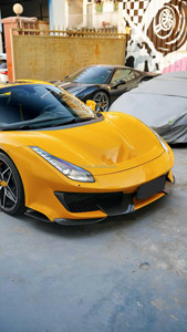 Kit de Carrocería Convertible 488 Nuevo 2015- Estilo Pista, Parachoques de Fibra de Carbono, Alerón Delantero, Faldones Laterales, Difusor, Spoiler, Alerón de Aire con Fijación por Tornillos - Product Image 2