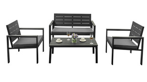 Vente chaude 2021 Ensemble <span class=keywords><strong>de</strong></span> <span class=keywords><strong>salon</strong></span> <span class=keywords><strong>de</strong></span> <span class=keywords><strong>jardin</strong></span> moderne 4 en 1 en bois avec assemblage facile - Product Image 3