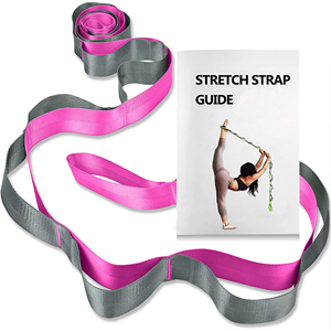 Correa elástica <span class=keywords><strong>de</strong></span> yoga con bucles Gimnasio Cinturones <span class=keywords><strong>de</strong></span> yoga Correa Bandas <span class=keywords><strong>de</strong></span> resistencia Fitness Yoga Danza Bandas <span class=keywords><strong>de</strong></span> ejercicio - Product Image 3