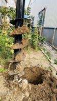 Tarière hydraulique WEIXIANG WXEA35000 pour excavatrice de 20 à 45 tonnes – Foreuse de terre durable pour projets de clôtures