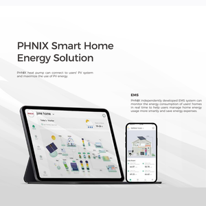 <span class=keywords><strong>Phnix</strong></span> R290 Greentherm Série G CVC Pompe à chaleur Chauffage et refroidissement Conversion de fréquence Pompe à chaleur monobloc - Product Image 5