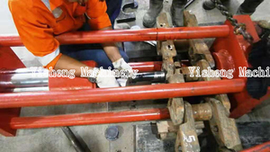 200t מסלול חשמלי pin dozer d9n d10 d11 נייד הידראולי מסלול קישור סיכה לחץ - Product Image 2