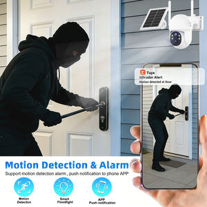 Caméra de sécurité PTZ solaire sans fil JOAREON New Tuya, alimentée par batterie, 3MP, dôme, réseau, 4G - Product Image 3