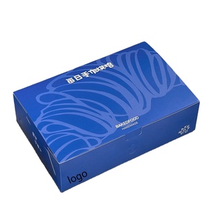 2025 nuevo Pulida diseño personalizado postre para llevar caja reciclable plegable papel de impresión croissant cajas de embalaje - Product Image 2