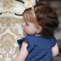 Nouvelle poupée de simulation de bébé réalistique, 55 cm, corps en coton et gel de sucre doux, poupée fille réaliste, pièces interchangeables, cadeau jouet