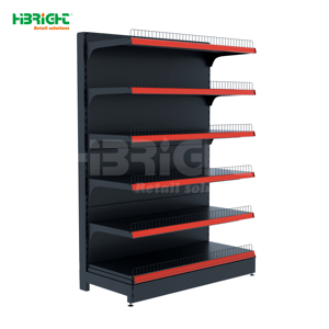 מדפי רשת דו-צדדיים של Highbright עם 1+5 שכבות, פתרונות קמעונאות, מדפי סופרמרקט לחנויות מכולת - Product Image 4