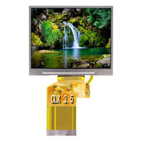 3,5-Zoll TFT LCD Displaymodul Auflösung 320X240 RGB 54-Pin IPS Betrachtungswinkel Treiber-IC ST7272A