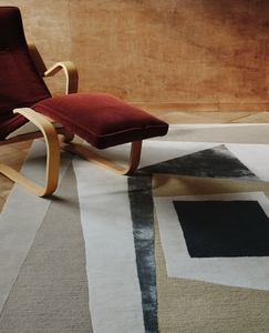 Alfombra Europea Americana Hecha a Mano con Mechones, Personalizada, para Hogar y <span class=keywords><strong>Camping</strong></span>, Material de Lana, Alfombra Moderna para Sala de Estar, Mediana - Product Image 1