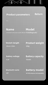 Perche à selfie trépied avec support de téléphone <span class=keywords><strong>MagSafe</strong></span> P160, télécommande sans fil, prise de vue panoramique à 360 degrés, flexible, compatible Pro Max - Product Image 6